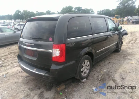 2012 Chrysler Town & Country Touring из США, поврежденный, VIN 2C4RC1BGXCR339678